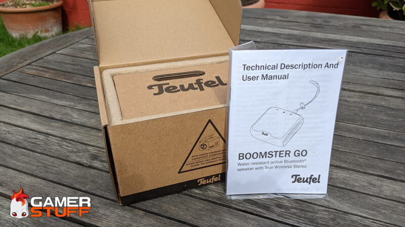 test enceinte Bluetooth Teufel Boomster Go