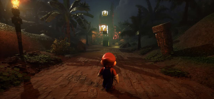 Super Mario RTX Unreal Engine 5