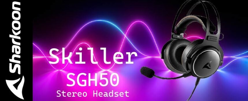 Test Sharkoon Skiller SGH50 – Casque Gaming | PC/Mac – PS4/5 – XBOX S/X – Android