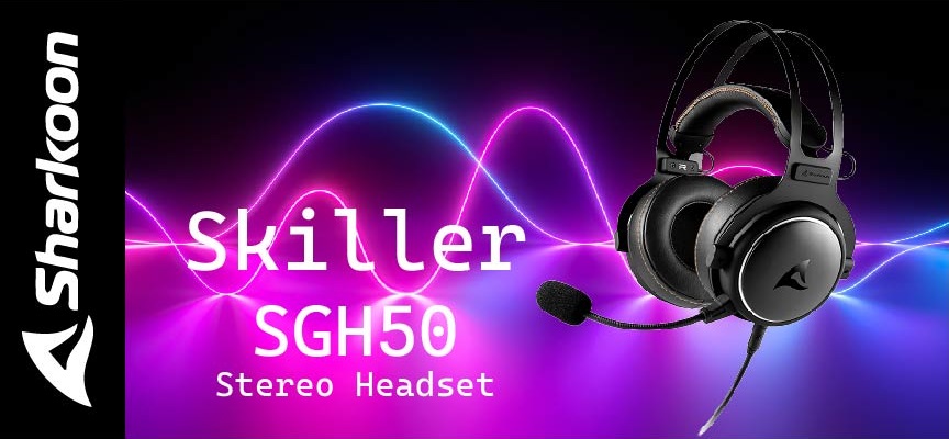 Test Sharkoon Skiller SGH50 - Casque Gaming | PC/Mac - PS4/5 - XBOX S/X - Android