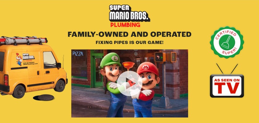 Site dédié au film Super Mario Bros