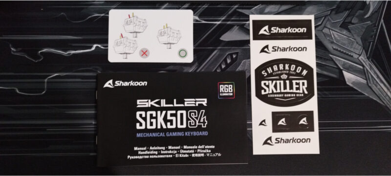 Clavier Sharkoon SGK50 S4 09