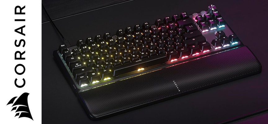 test clavier corsair k70 pro tkl
