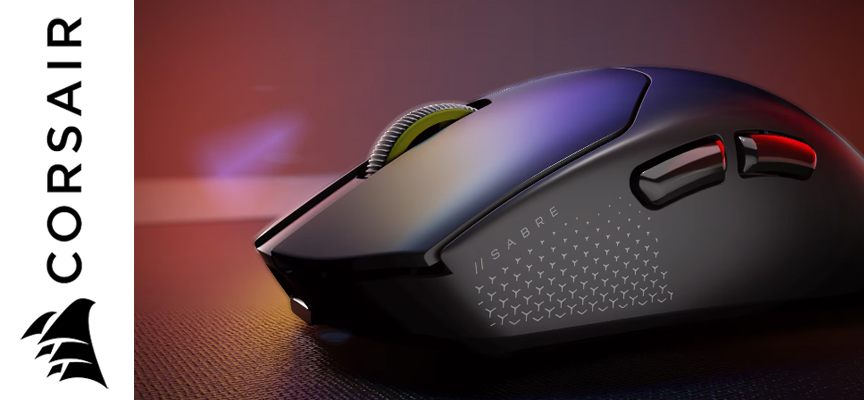 test souris corsairsabre v2 pro ultralight wireless