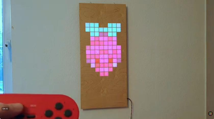 wooden led gaming display-00