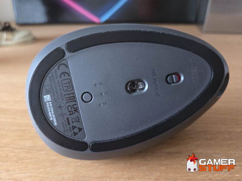 test souris ergonomique Logitech MX Vertical