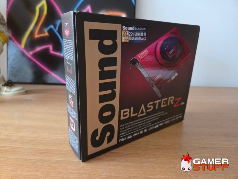 test- carte son Sound Blaster Z SE