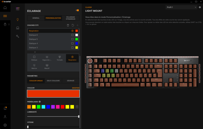 clavier be quiet light mount 003