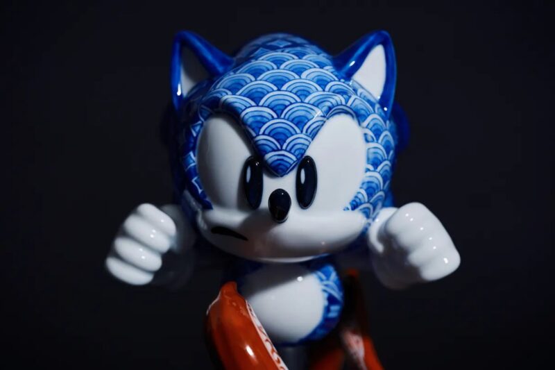 sonic hedgehog arita ware - infinite blue